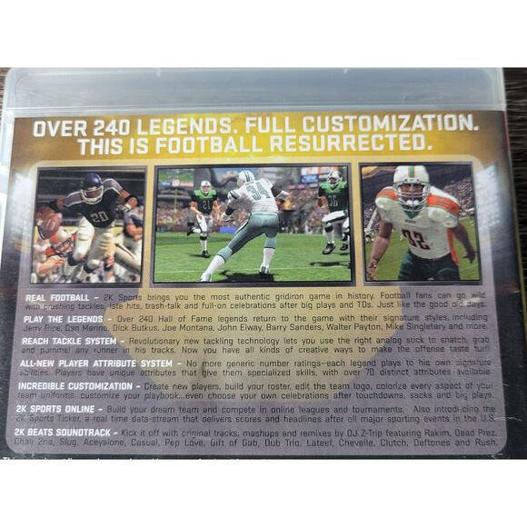 Sony Play Station 3 2K Sports All Pro Football 2K8 Video Game Complete E10+ - Picture 3 of 7